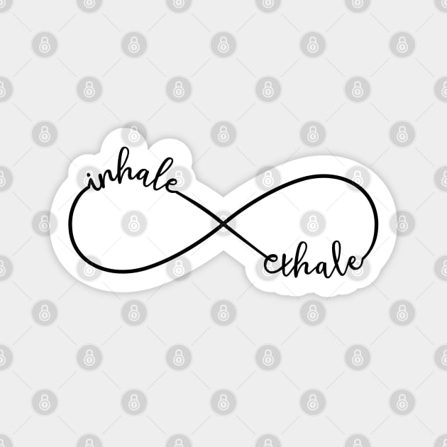 Inhale, exhale, infinity sign Sticker by beakraus